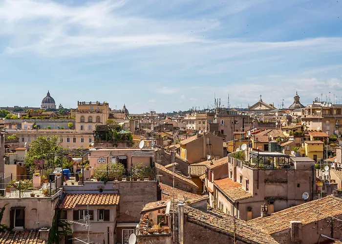 Iflat Campo De' Fiori Panoramic Penthouse Daire Roma