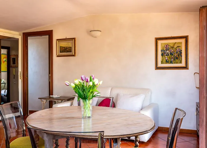 Daire Iflat Campo De' Fiori Panoramic Penthouse *