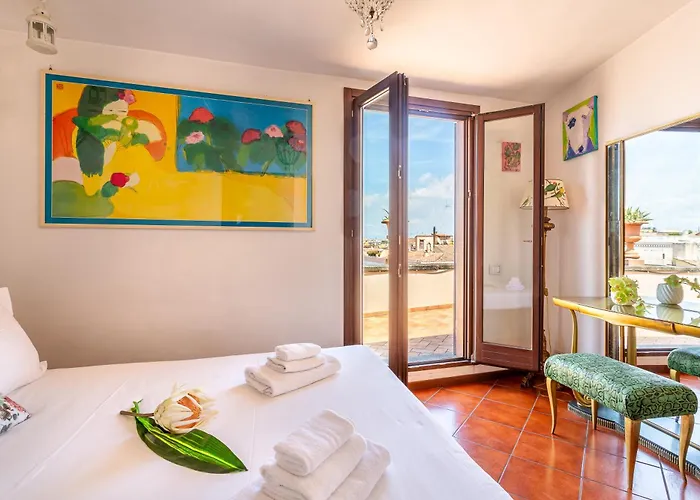 Iflat Campo De' Fiori Panoramic Penthouse Daire