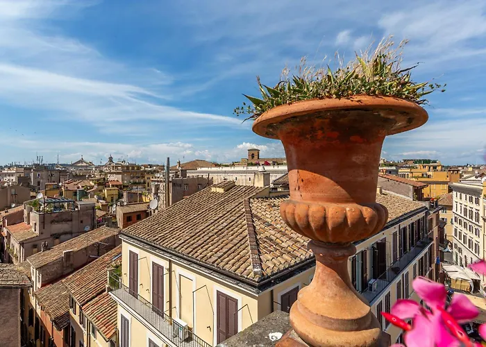 Iflat Campo De' Fiori Panoramic Penthouse Daire Roma
