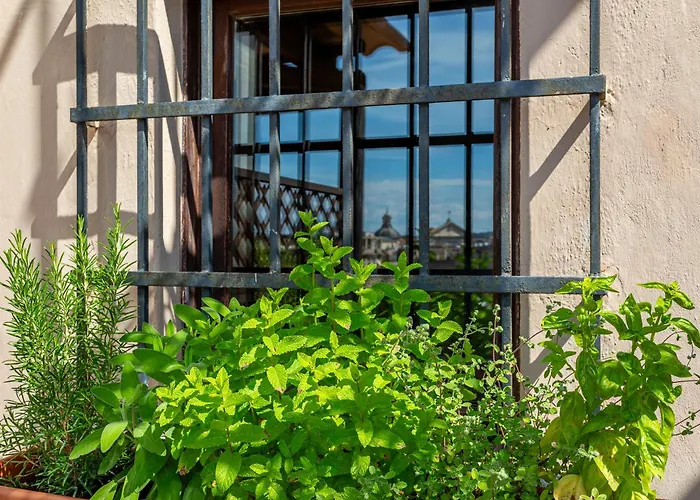 Daire Iflat Campo De' Fiori Panoramic Penthouse *